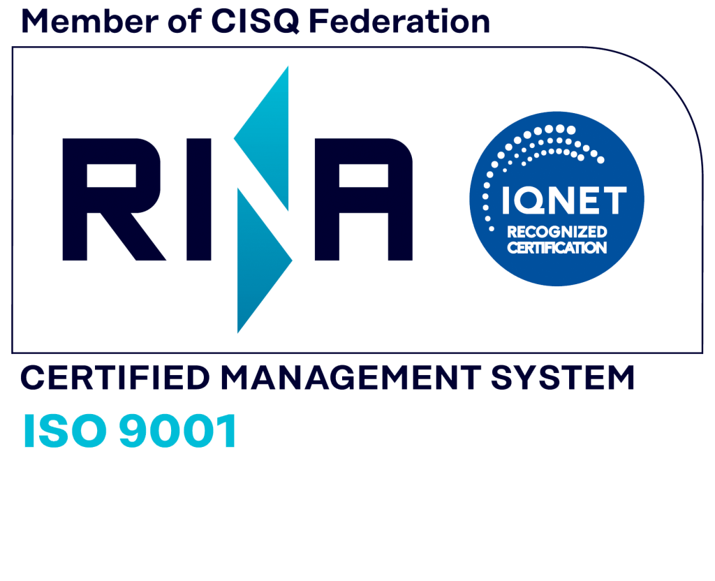 logo certificazione RINA iso 9001